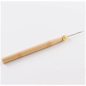 AGUJA ENHEBRADOR PARA MICRO-RING - MANGO MADERA